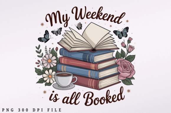 Charming Book Lover PNG Designs for Creative Projects