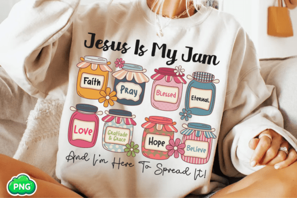 Charming Faith Jars: A Digital Design Asset