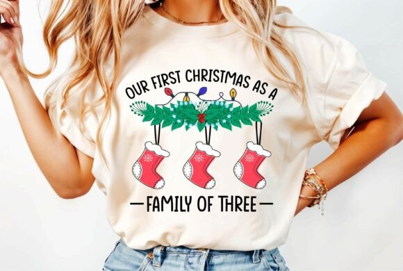 Christmas SVG T-shirt Design: A Festive Creative Asset
