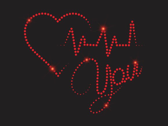 Heartbeat Love Design: A Visual Metaphor for Connection