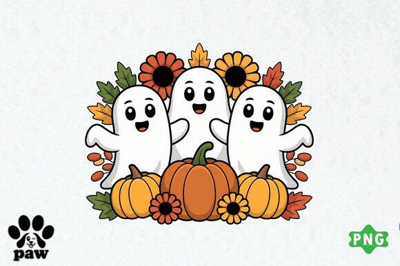 Pumpkin Ghost PNG: Elevating Halloween Design Projects