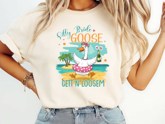 Silly Beach Bachelorette T-Shirt Design: A Graphic Designer's Asset
