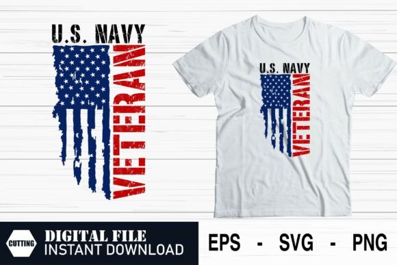 US Navy Veteran T-Shirt Design Anchor: A Professional Graphic Asset