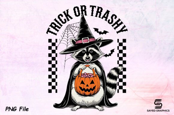 Vintage Halloween Raccoon PNG: A Designer's Spooky Asset